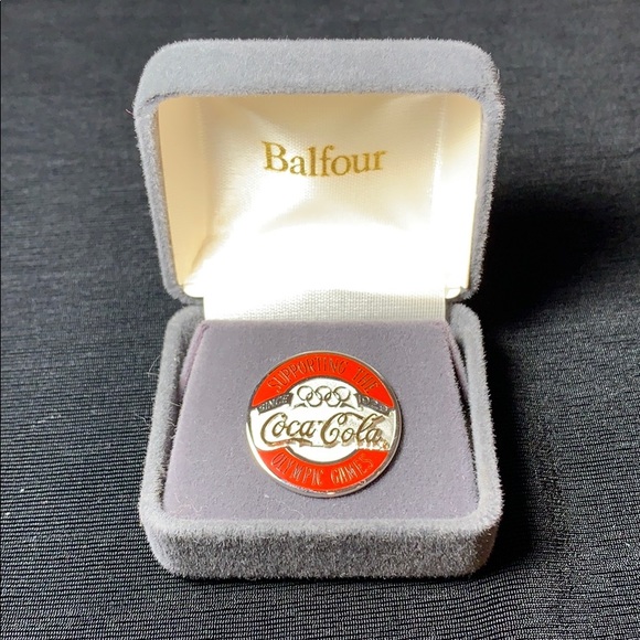 Balfour Other - Balfour 1996 Atlanta Olympic Coca Cola Pinette